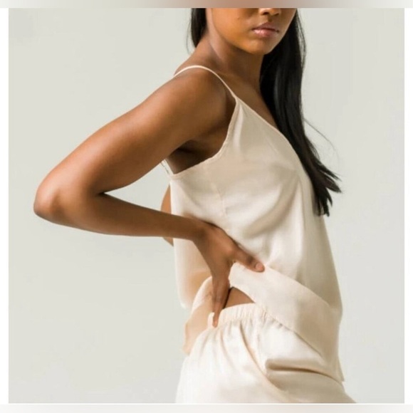 Ettitude Sateen Camisole Oat. 100% Bamboo. NWT different sizes available - Picture 2 of 4